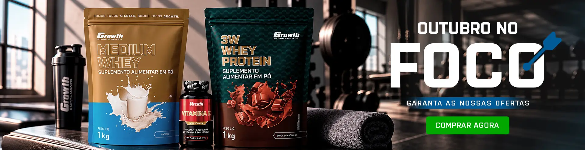 Mês do Cliente - Growth Supplements
