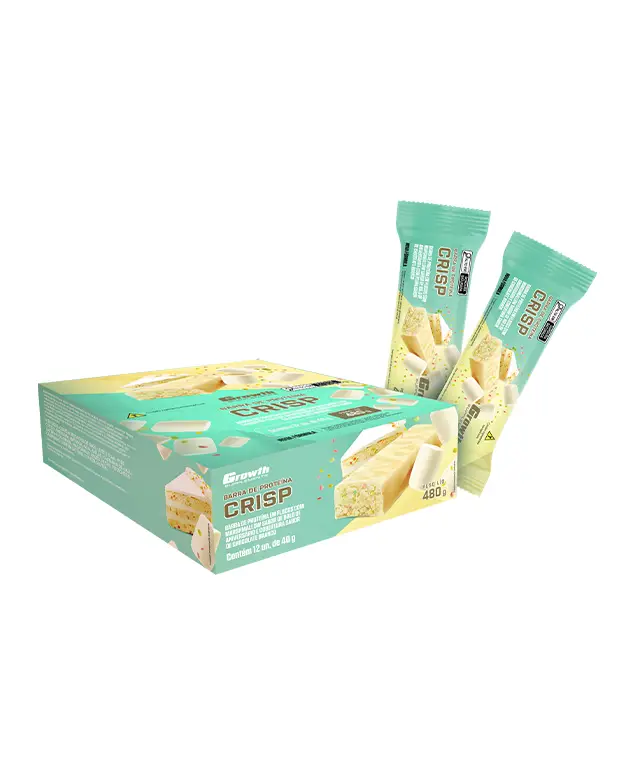 Barra Crisp com Whey Protein - Display C/ 12 Un
