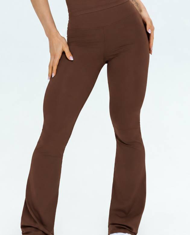 Calça Growth Flare Marrom