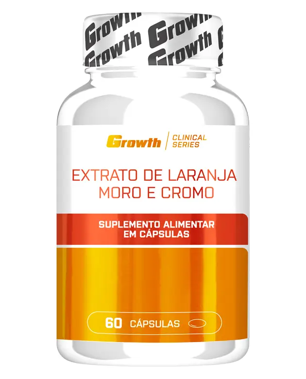 Extrato De Laranja Moro E Cromo 60Soft
