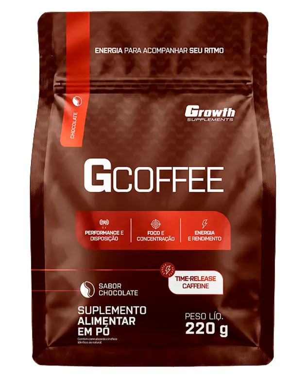 Gcoffee Sabor Chocolate 220g Pouch