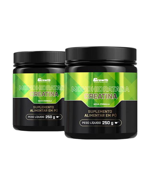Kit Creatina Monohidratada 500g
