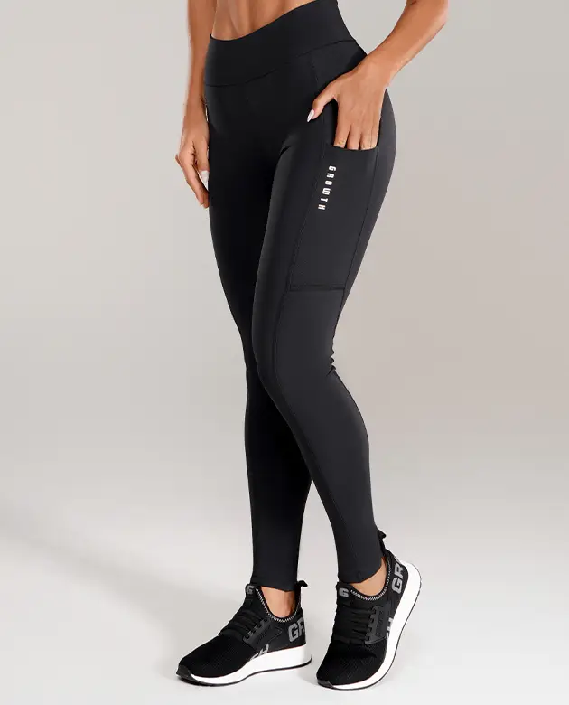 Legging Growth Beaut Preto