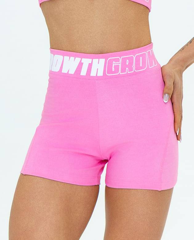 Short Growth AD Recorte Rosa Funny