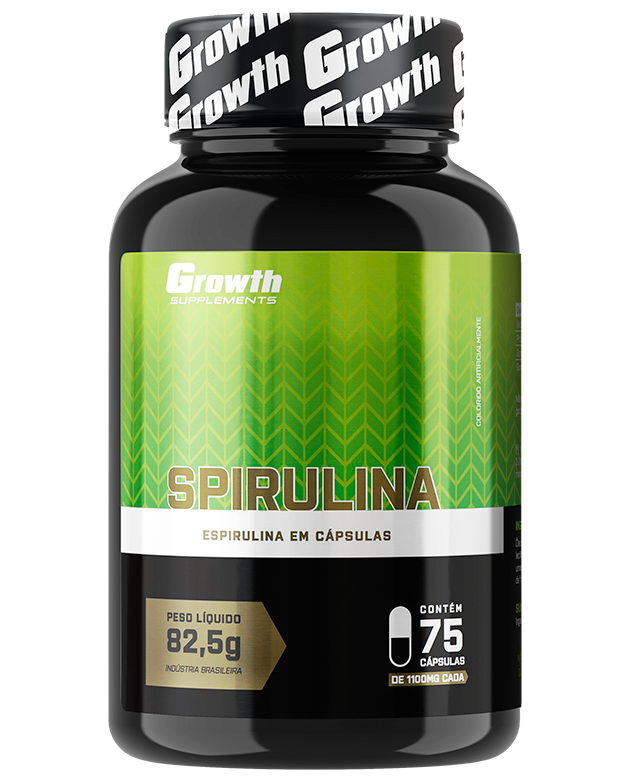 Spirulina 75 cápsulas