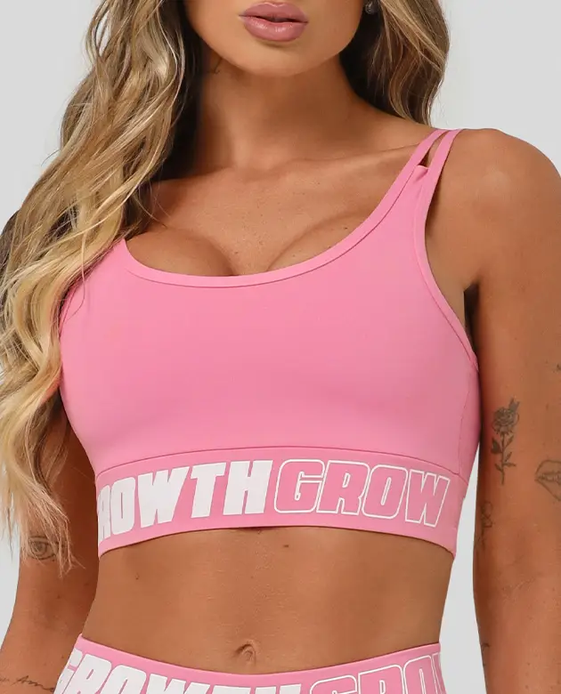 Top Ad Rosa Claro Alca Dupla Team Growth