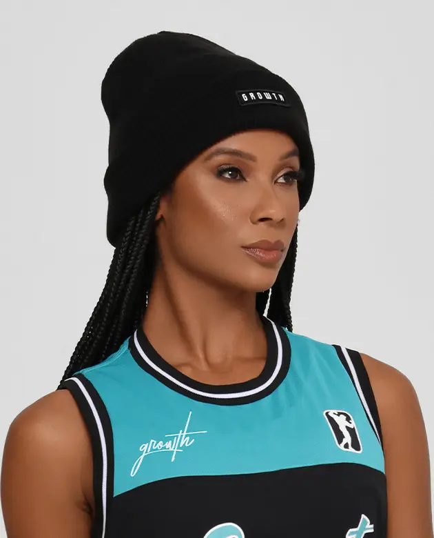 Touca Gorro Growth Under Preta