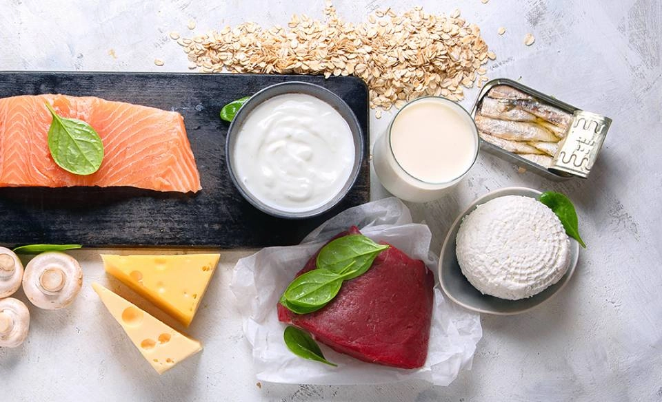 GROWTH SUPPLEMENTS - Imagem ilustrativa alimentos ricos em vitamina B-12