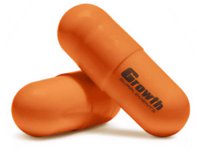 GROWTH SUPPLEMENTS - Cápsula laranja