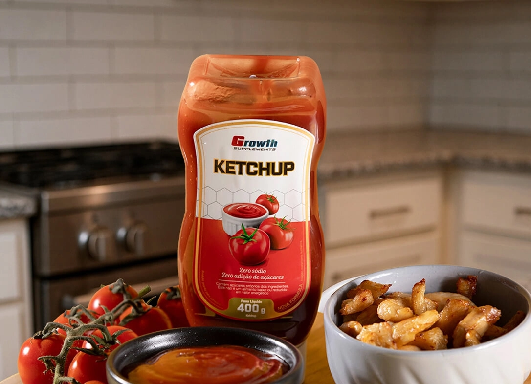 GROWTH SUPPLEMENTS - Imagem ilustrativa Ketchup tradicional