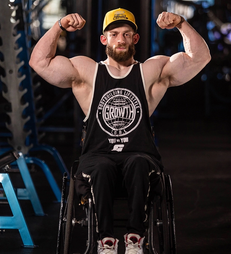 Atleta TEAMGROWTH (JOSUÉ FABIANO - GORILA ALBINO)