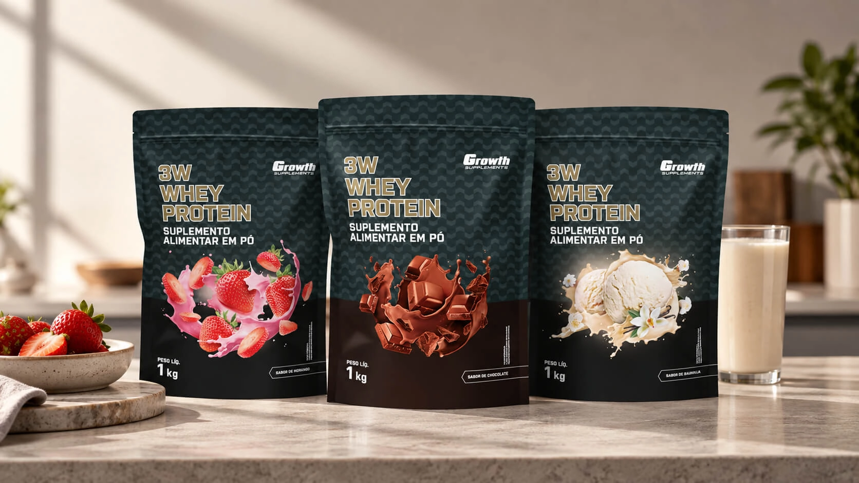 GROWTH SUPPLEMENTS - Scoop com Whey