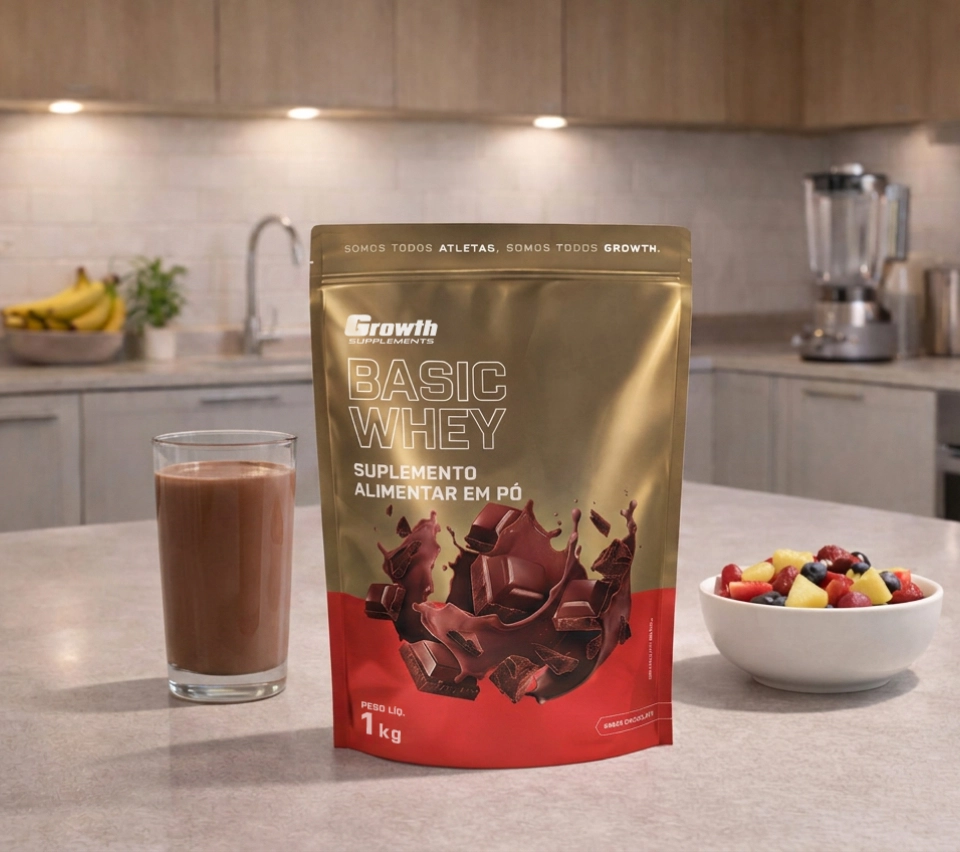 GROWTH SUPPLEMENTS - Basic Whey Chocolate