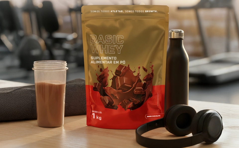 GROWTH SUPPLEMENTS - Basic Whey Chocolate