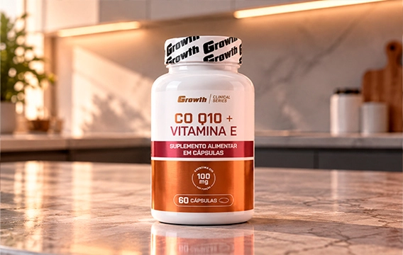 GROWTH SUPPLEMENTS - COENZIMA Q10 + VITAMINA E