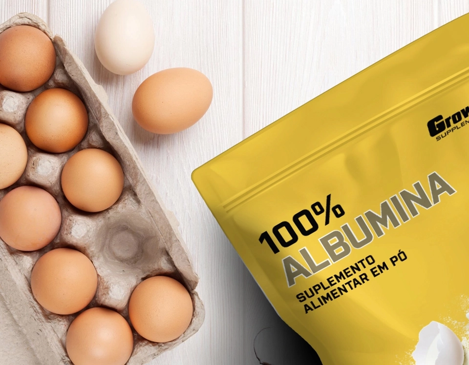 GROWTH SUPPLEMENTS - Embalagem Albumina e Ovos